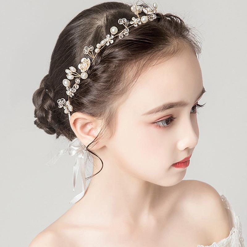 Girls Hair Accessories Beautiful handmade accessories Girls Headband Baby Headpieces Girls Princess Headpieces 596525211849 - COCOMELODY