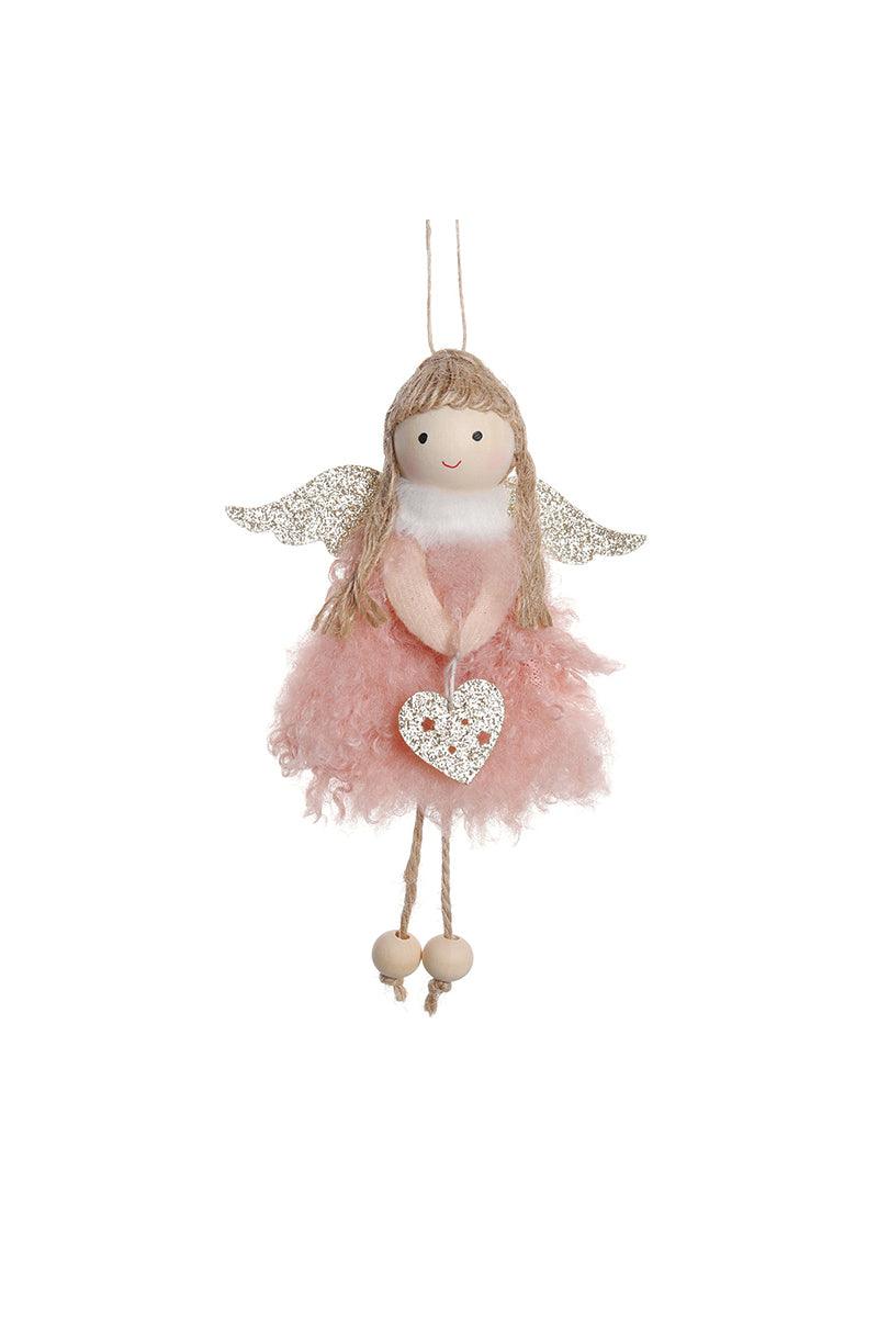 Christmas tree decorations plush angel girl doll pendant small pendant 785403238838