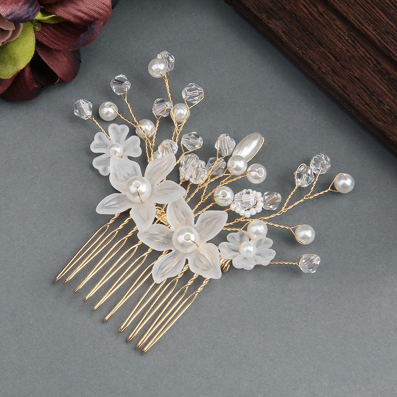 Bride Hair Comb Wedding Hair Accessories for Brides 616075663819 - COCOMELODY