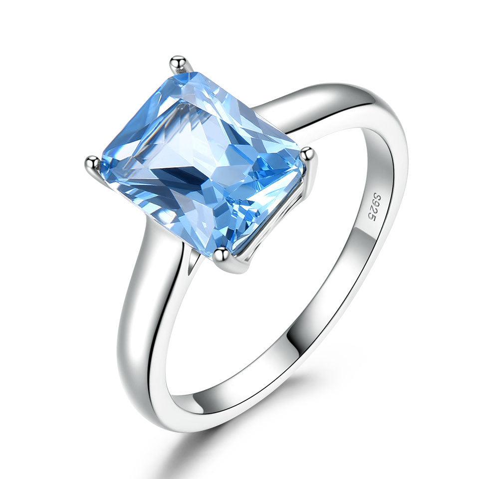 Nano aquamarine ring 616297054314 - COCOMELODY
