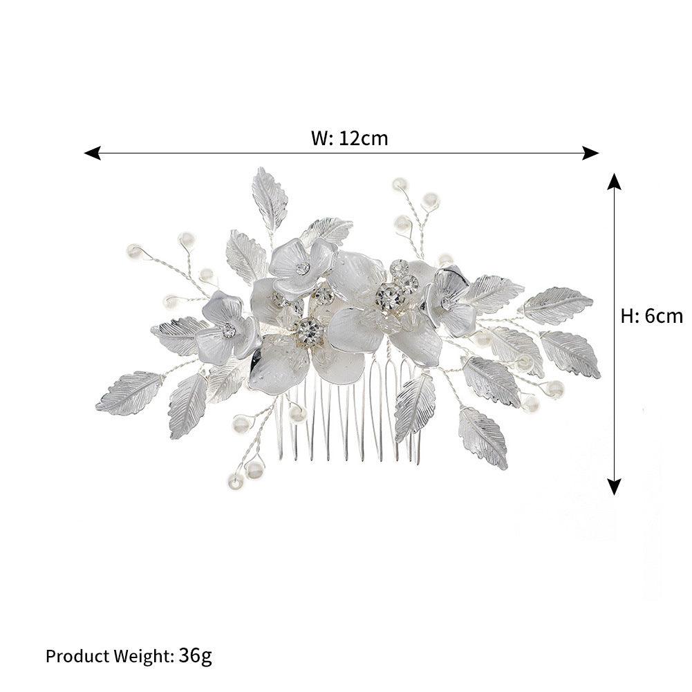 Bride Hair Comb Wedding Hair Accessories for Brides 619724948014 - COCOMELODY