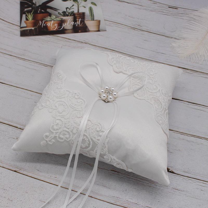 Bow ring support ring pillow 620798847774 - COCOMELODY