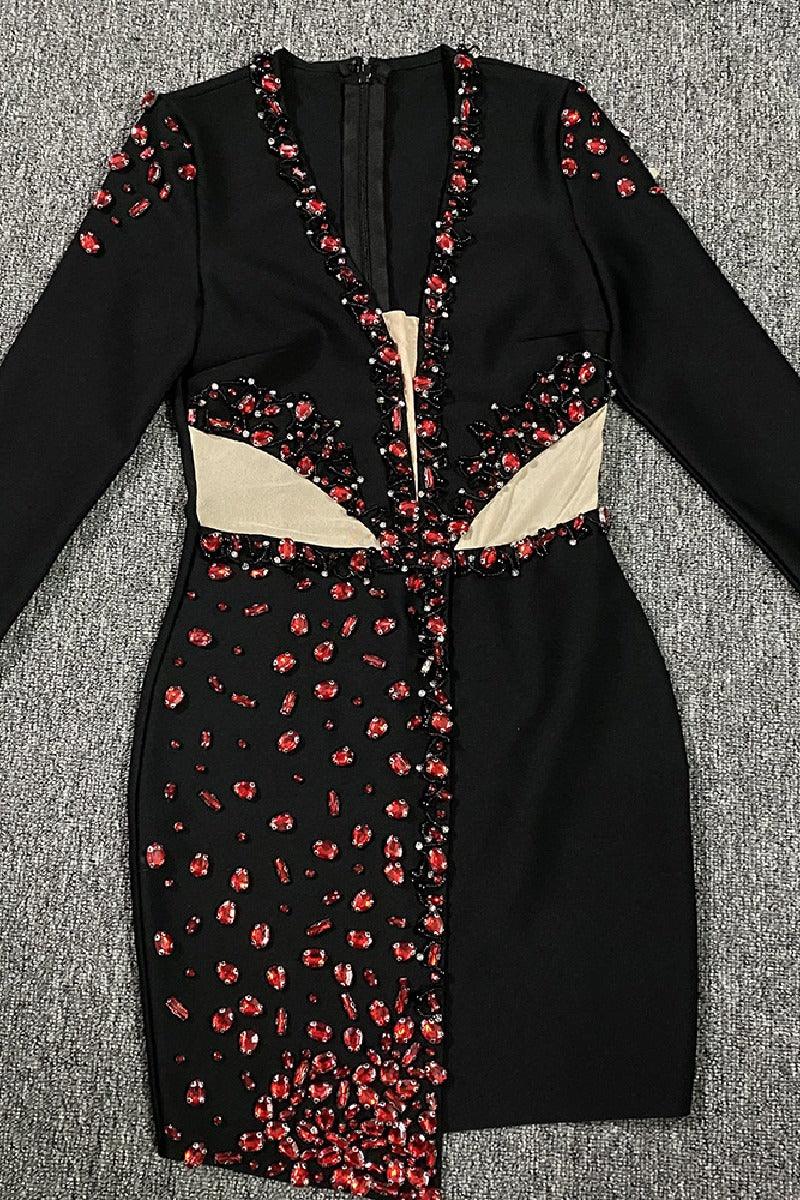 Long sleeve bachelorette party dress 765885258161 - COCOMELODY