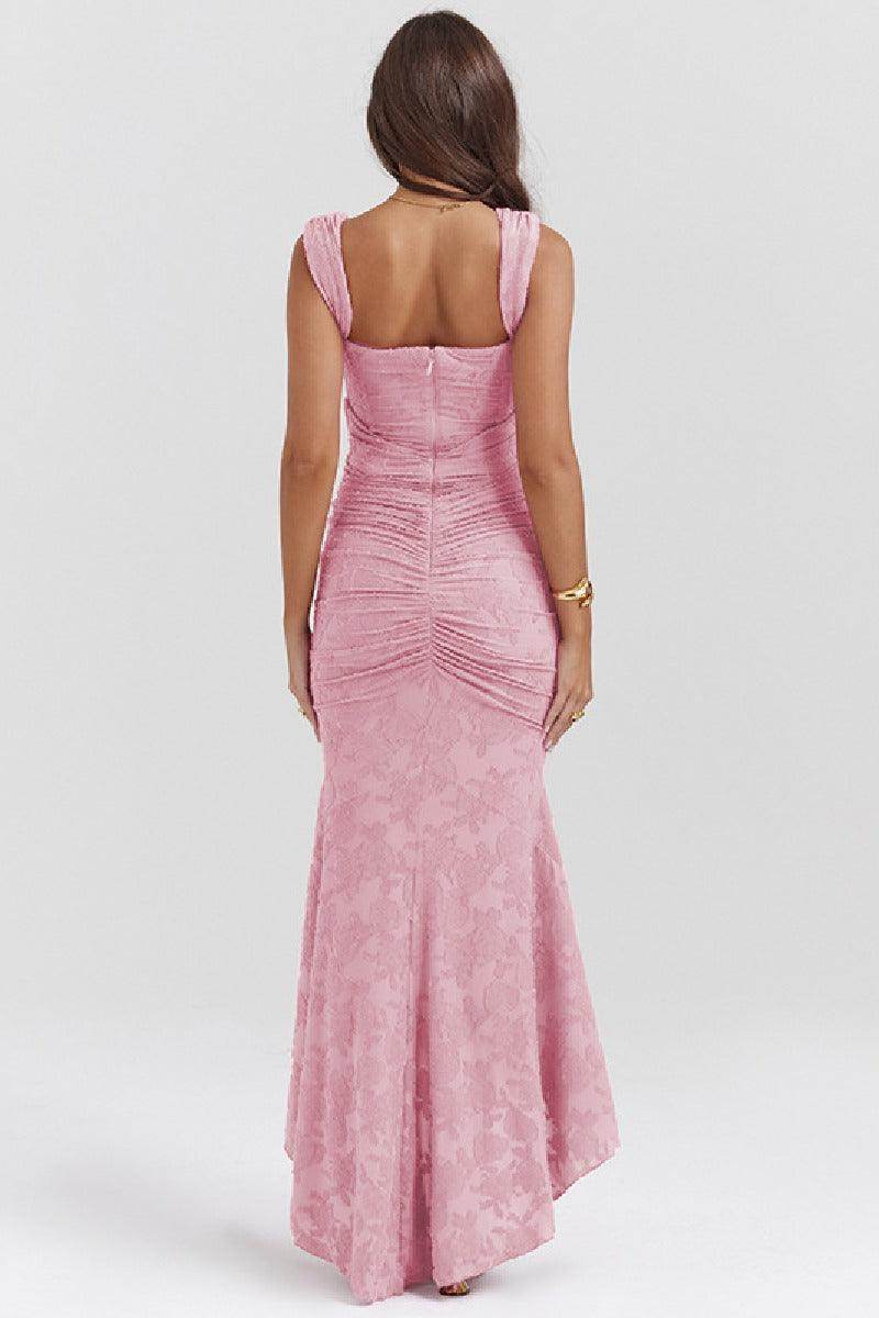Fishtail Cocktail dress with strapless strap 754417287130 - COCOMELODY