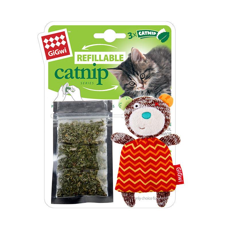 Catgrass toy rabbit Bear sheep Fun cat bite resistant replacement catnip wash pets 626344830121 - COCOMELODY