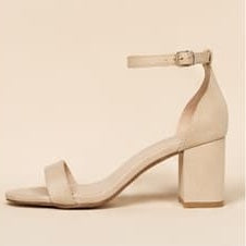 Suede Open Toe Block Heel Sandals Ankle Strap Elegant Design Shoes 712879946993