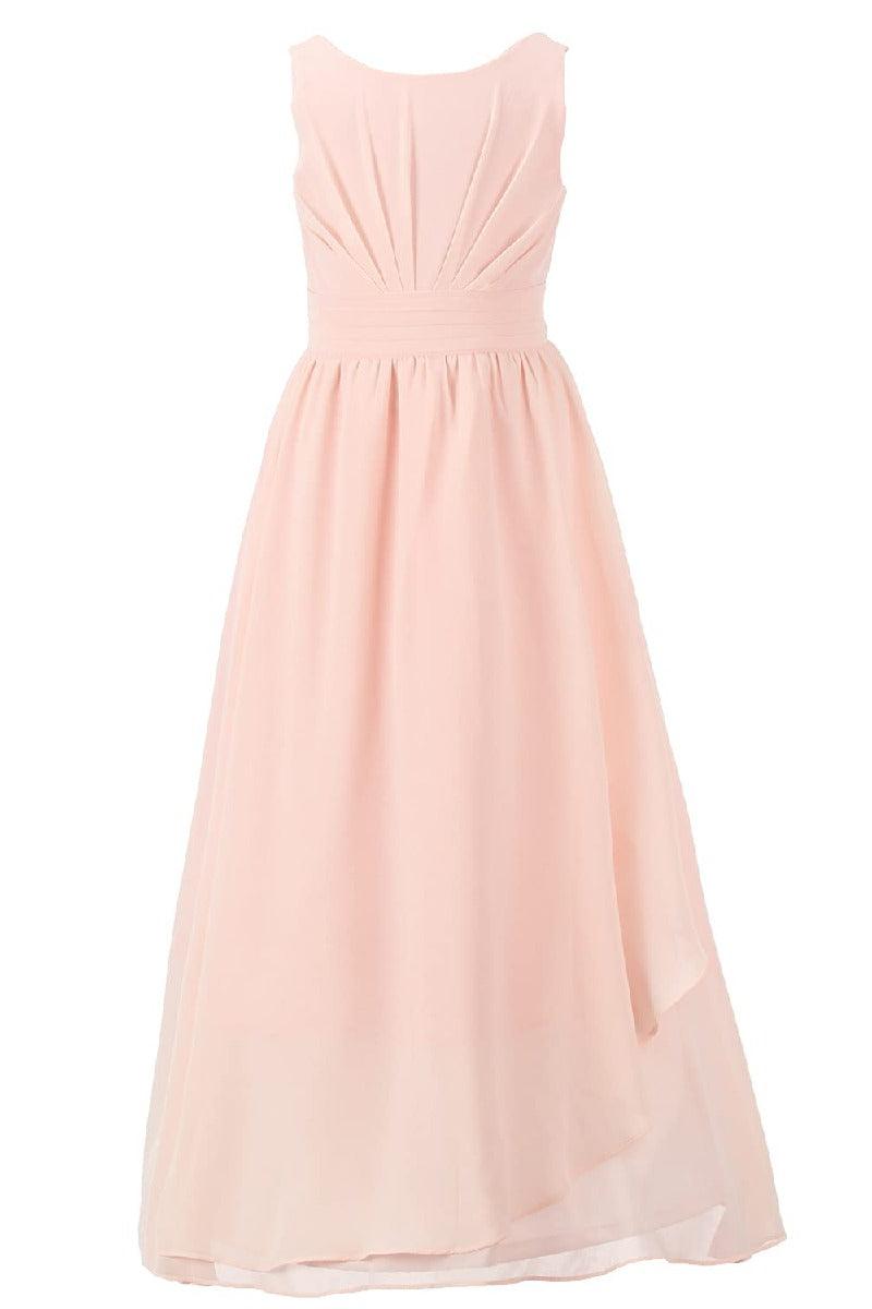 Elegant Chiffon Gown Floor-Length A-Line Dress B078N3KBLQ - COCOMELODY