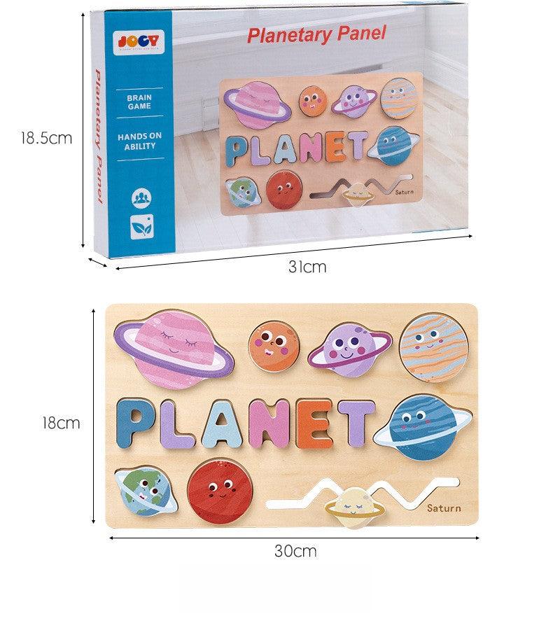 Children's early education multi-functional space transportation fun puzzle board toy 725918850142 - COCOMELODY