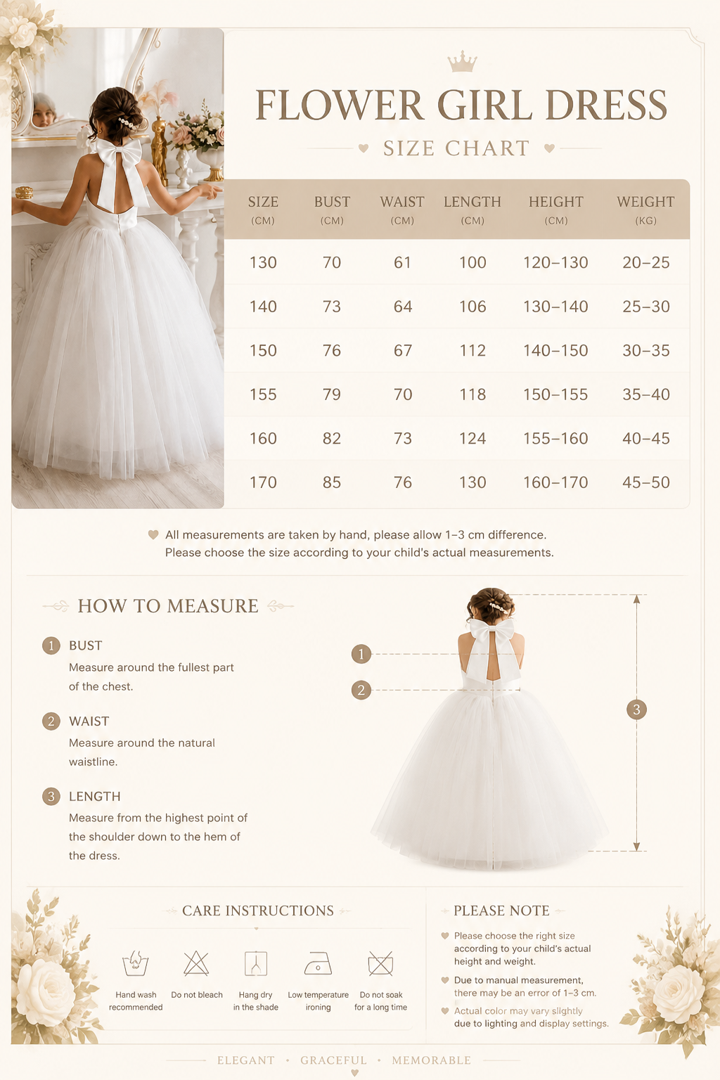 Halter Neck Sleeveless Open Back Bow Tulle Flower Girl Dresses 1061637080106