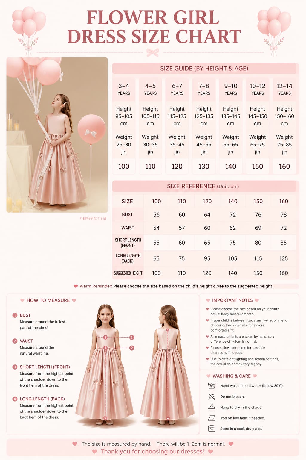 A-Line Satin Sleeveless Scattered Bow Details Flower Girl Dresses 1035117092057