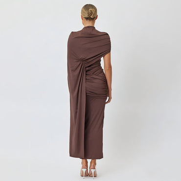 Asymmetry Mini Knitted Semi Formal Wedding Guest Dresses