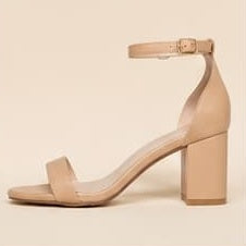 Suede Open Toe Block Heel Sandals Ankle Strap Elegant Design Shoes 712879946993