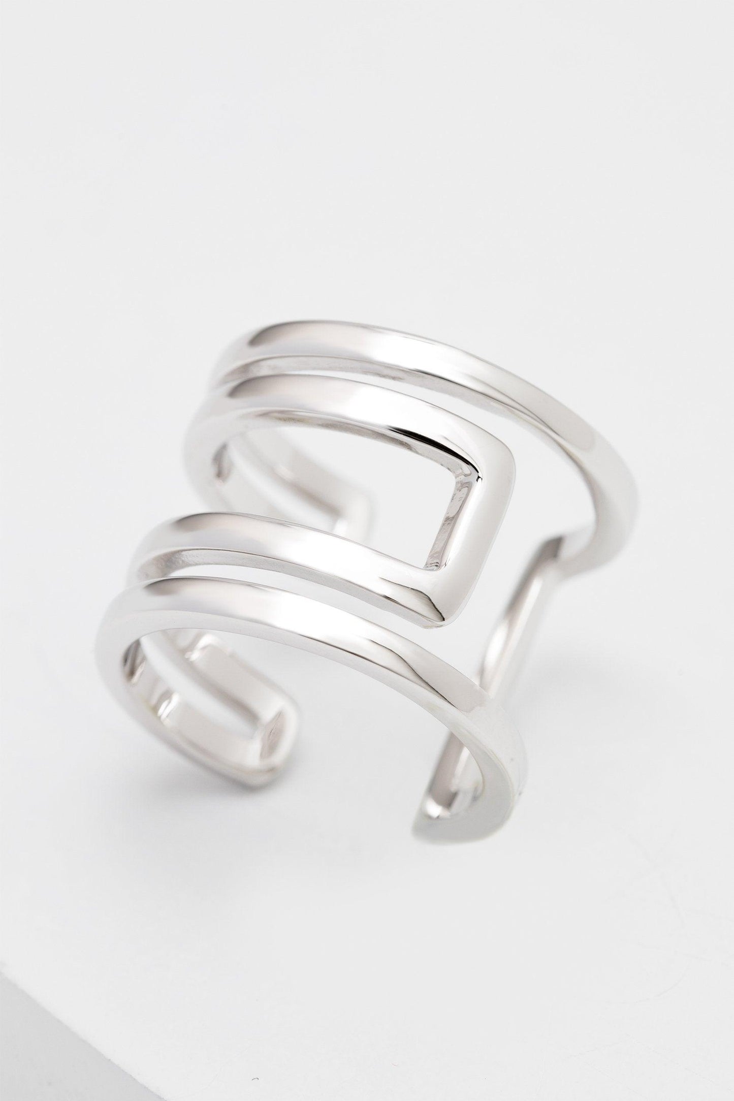 Rhodium plated Rings CR0005