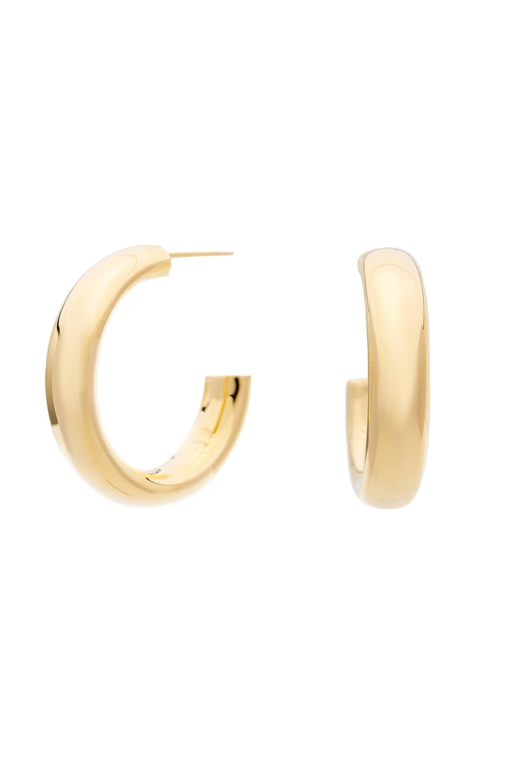 Yellow Gold Plated Earrings CE0100 - COCOMELODY