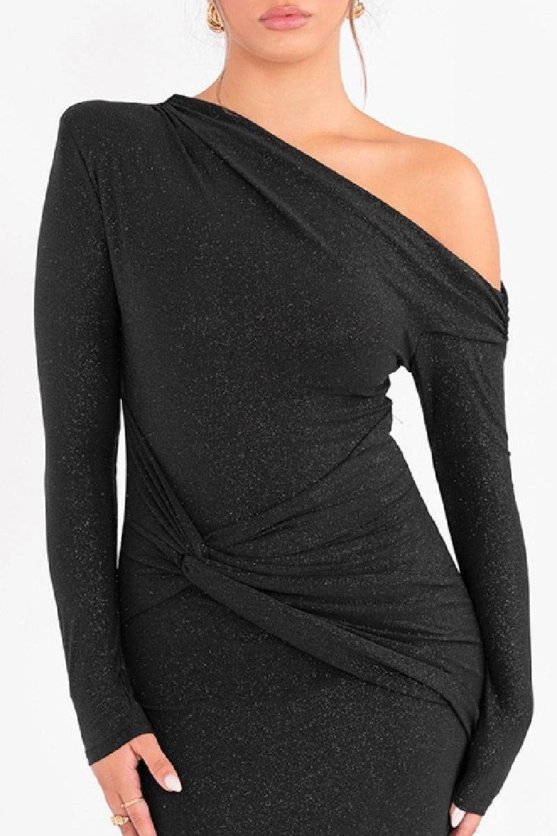 Sheath Column Maxi Stretch Formal Evening Dresses 859189131139 - COCOMELODY