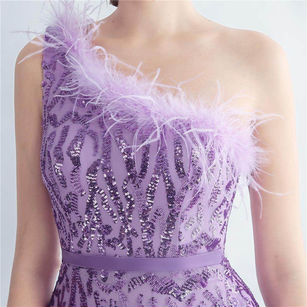 Trumpet-Mermaid Floor Length Sequins Evening Dress 732575208183 - COCOMELODY