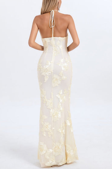 Mermaid Maxi Lace Fromal Evening Dresses 819603785041