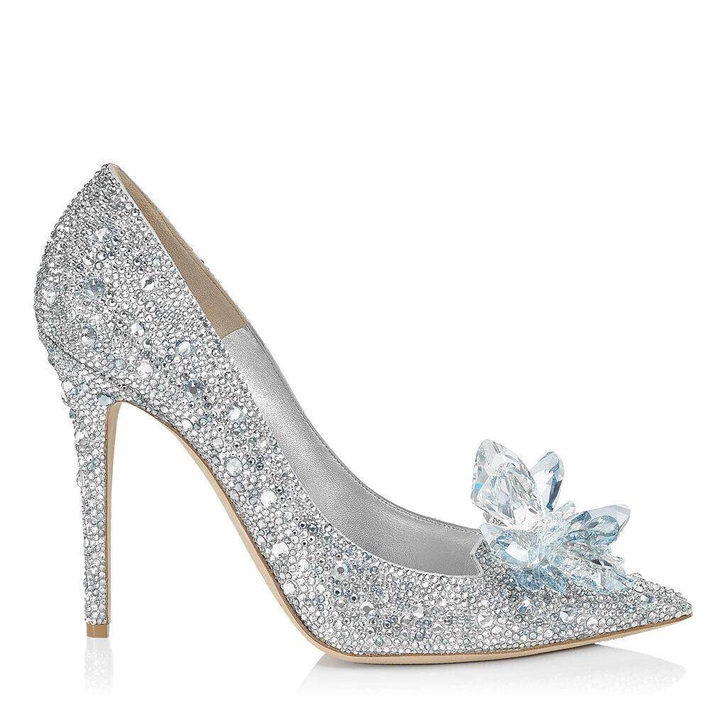 Crystal Pointy Stiletto Heels 537627411224 - COCOMELODY