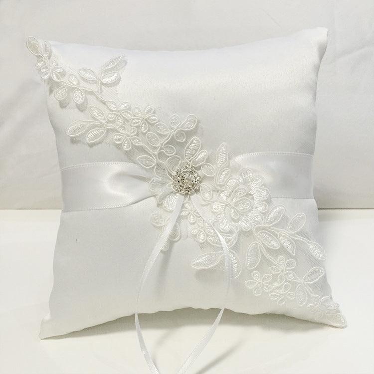 Lace ring box ring pillow 586142557689 - COCOMELODY