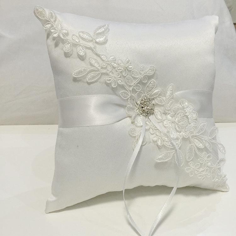 Lace ring box ring pillow 586142557689 - COCOMELODY