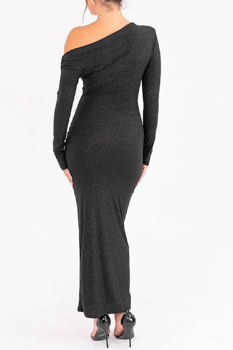 Sheath Column Maxi Stretch Formal Evening Dresses 859189131139 - COCOMELODY