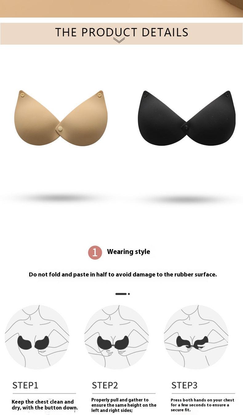 Spandex invisible self-adhesive topper bra 742745319908 - COCOMELODY