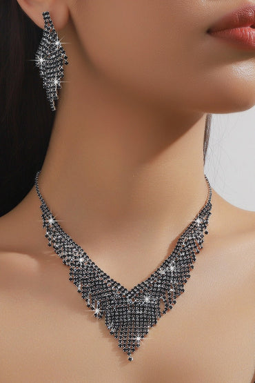Wedding Earrings/Necklace Jewelry Sets (Set of 2) 752485426605