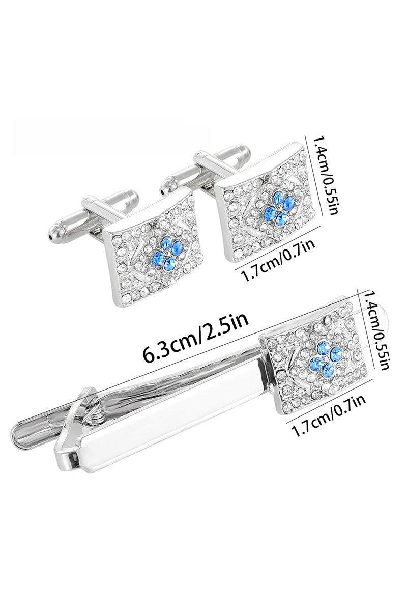 Men's 2-Piece Copper Cufflinks 776479968458 - COCOMELODY