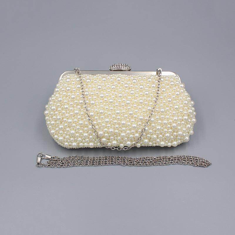 Banquet Luxury women's dinner bag Single shoulder diagonal chain diamond dinner bag 638060246551 - COCOMELODY