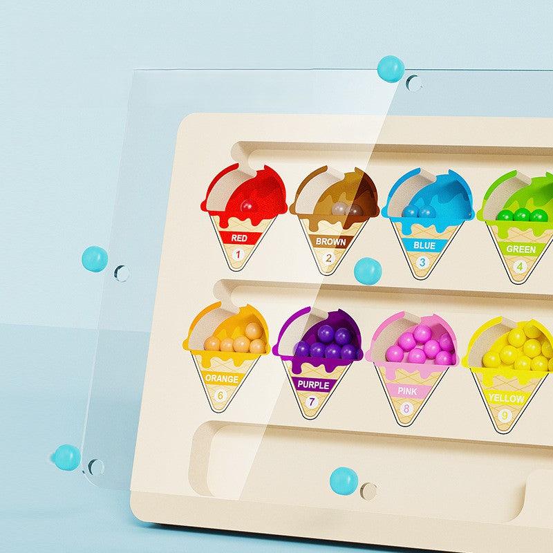 Children's magnetic wooden bead maze toy 844735599183 - COCOMELODY