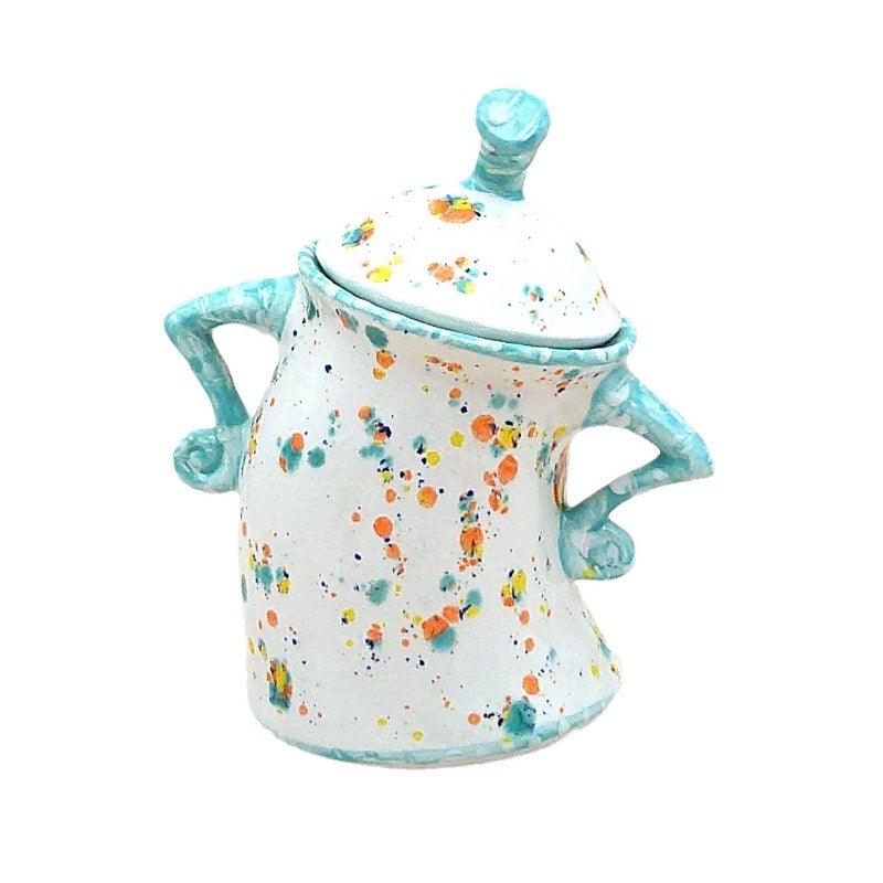 Blue and white funny decoration cup 828696428477 - COCOMELODY