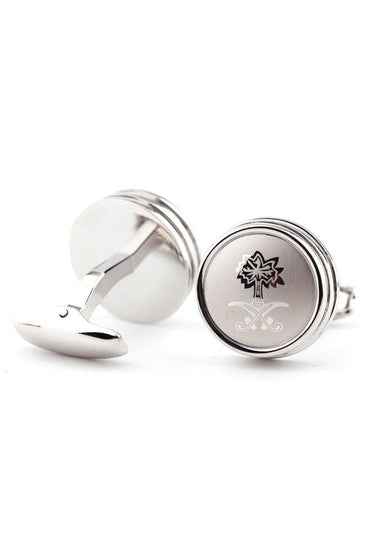 Men's 2-Piece Copper Cufflinks 609179482428 - COCOMELODY