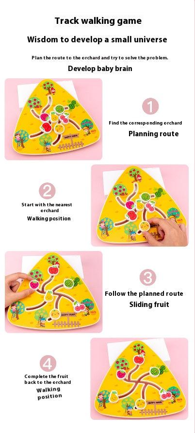 Early education walk maze puzzle parent-child interactive game toys 721629245898 - COCOMELODY