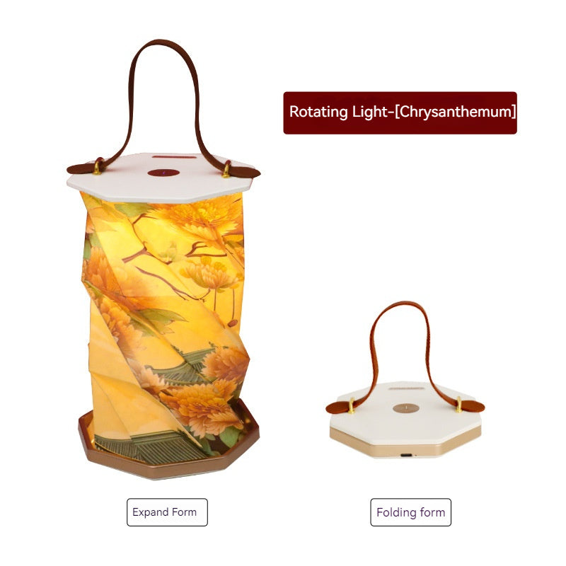 Portable table lamp folding atmosphere light decoration creative gift 728144352794 - COCOMELODY