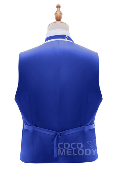 Men's Elastic Silk Like Satin Vests CZ170021
