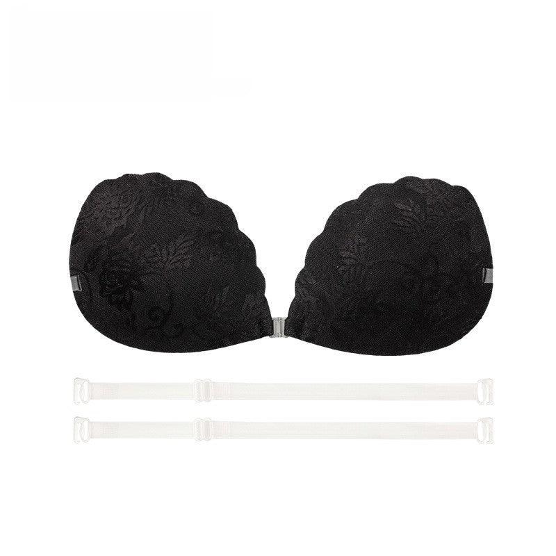 Breast patch female wedding dress with lace breast patch to hold up small chest display large breathable bra invisible underwear 810018057394 - COCOMELODY