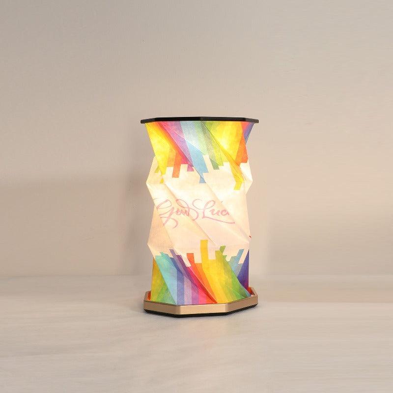 Book light gift Folding ambience rotating lantern creative gift 705325213451 - COCOMELODY