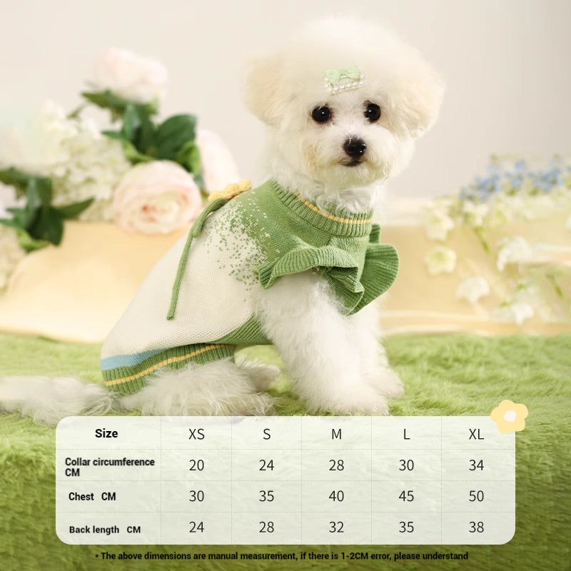 Autumn and winter cute sweater warm pet supplies 847115829591 - COCOMELODY