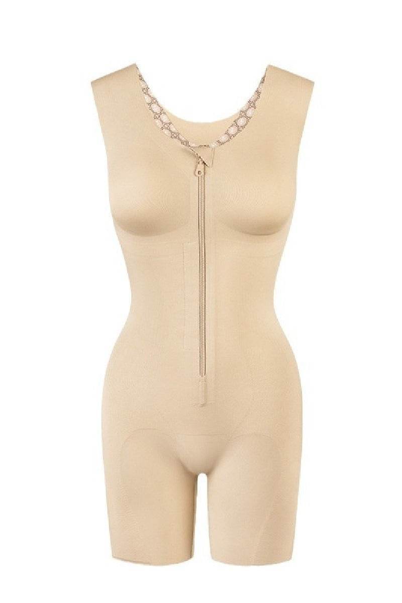 Mid-Thigh Shaping Bodysuit 857738691643 - COCOMELODY