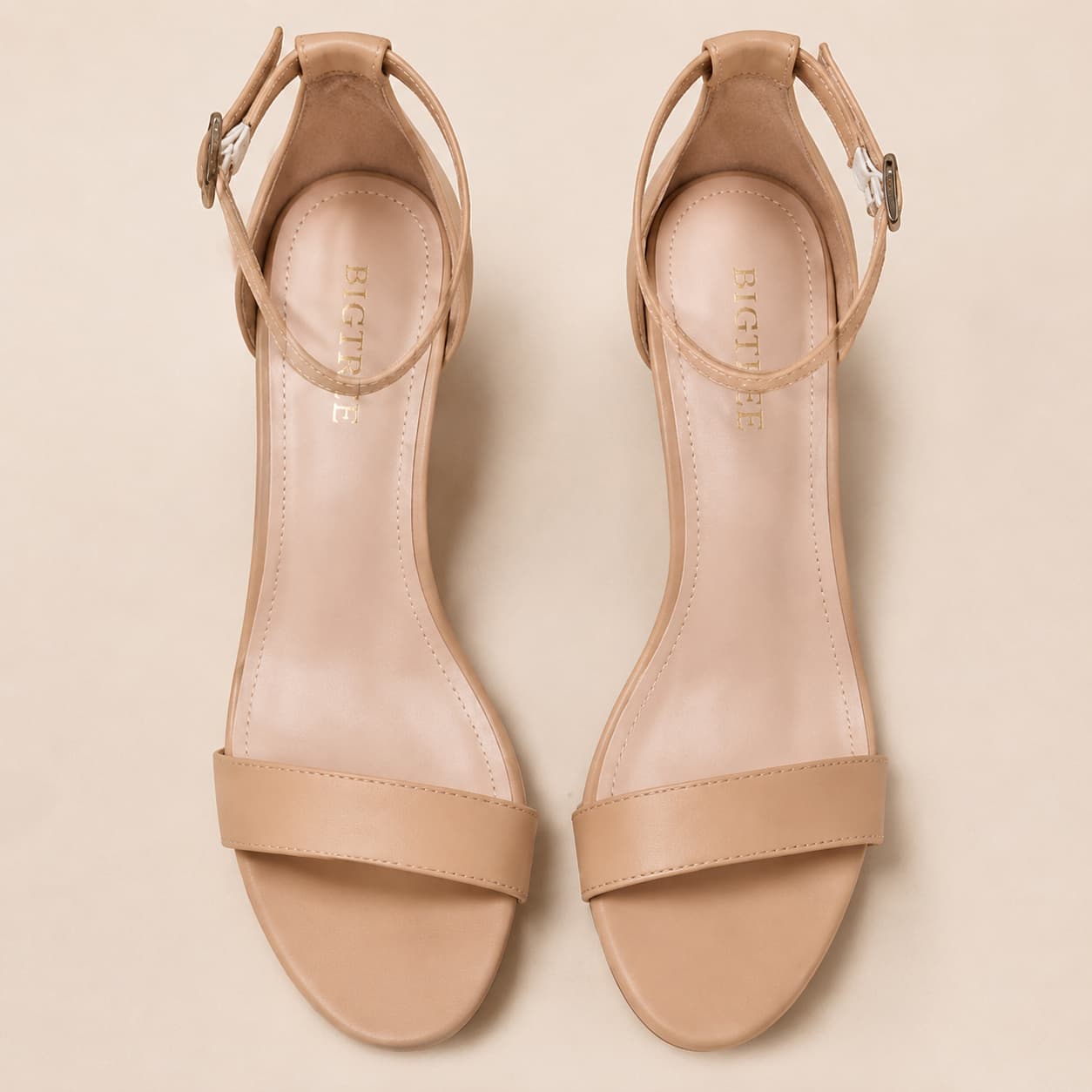 Suede Open Toe Block Heel Sandals Ankle Strap Elegant Design Shoes 712879946993