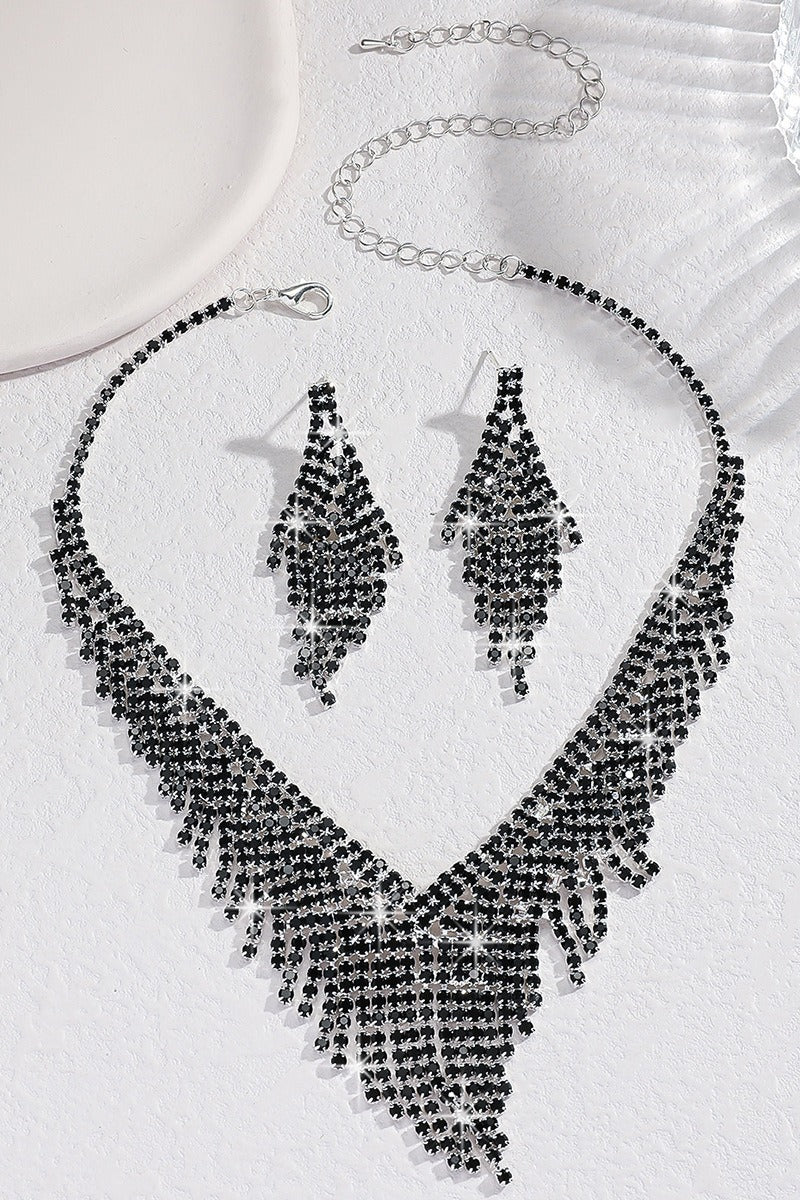 Wedding Earrings/Necklace Jewelry Sets (Set of 2) 752485426605