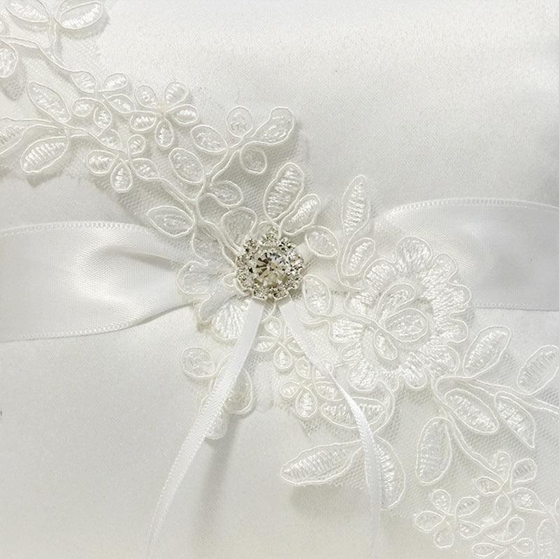 Lace ring box ring pillow 586142557689 - COCOMELODY