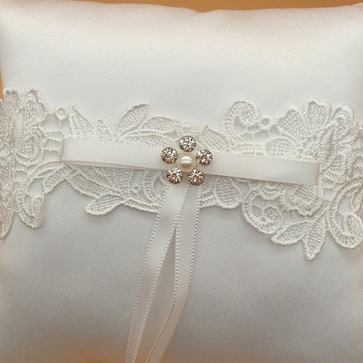 Bow ring box ring pillow 585926316534 - COCOMELODY