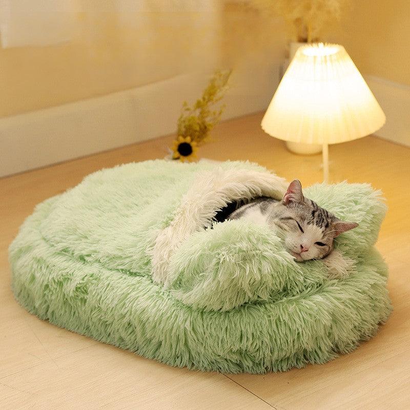 Winter warm pet bed dog kennel cat kennel 842591874385 - COCOMELODY