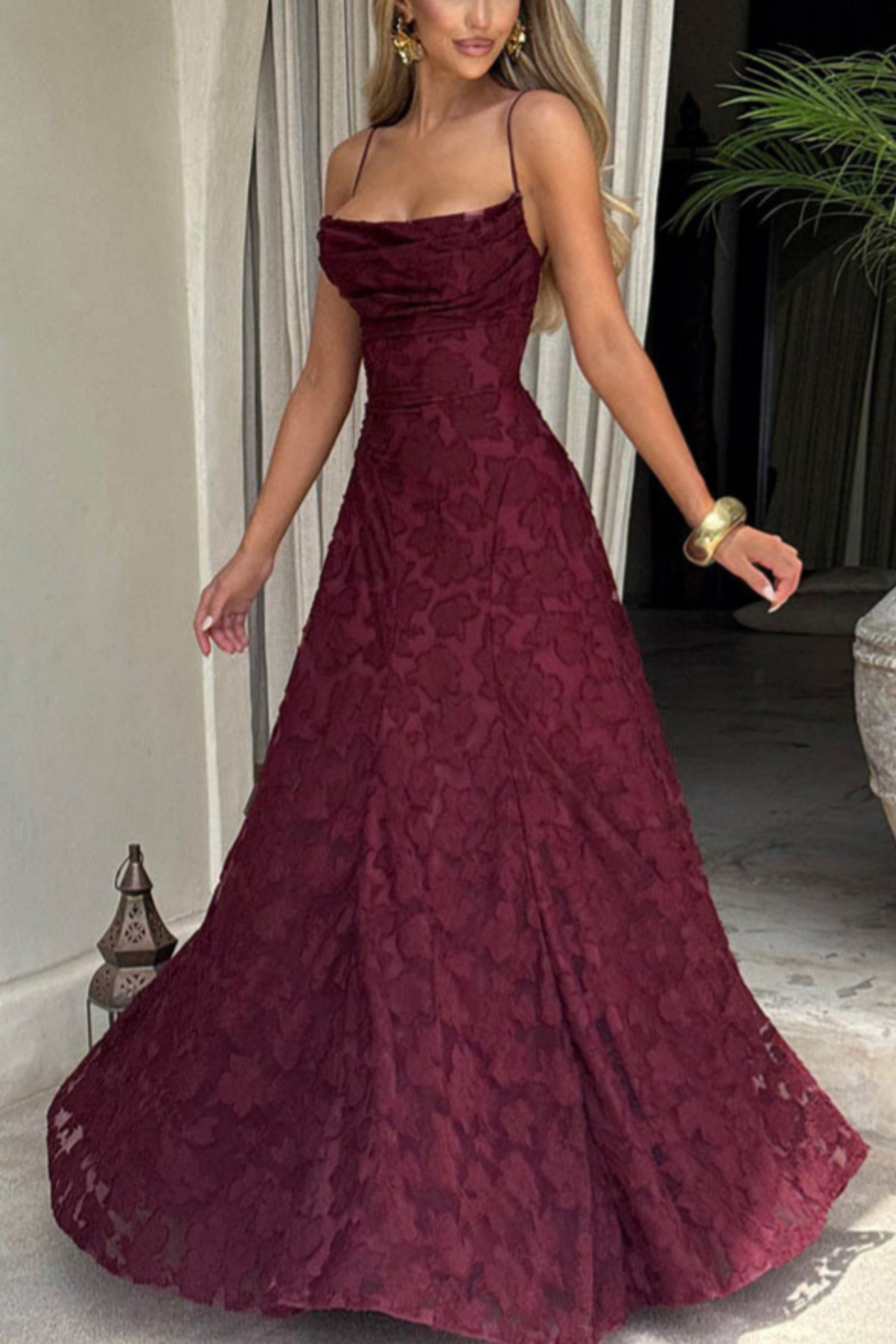 A-Line Satin Lace Maxi Wedding Guest Dress Spaghetti Straps Formal Gown COCOMELODY 976108418795, 7 Days / Yellow / M A-Line Satin Lace Maxi Wedding Guest Dress Spaghetti Straps Formal Gown COCOMELODY 976108418795, 7 Days / Yellow / M
