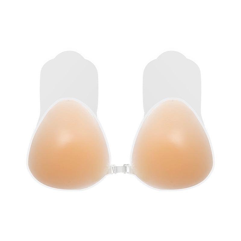 Breast adhesive pull together breast adhesive silicone lift invisible lift anti-exposure silicone bra wedding dress special  578693024872