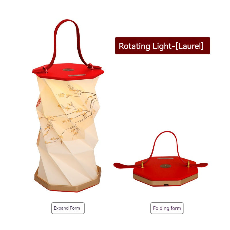 Portable table lamp folding atmosphere light decoration creative gift 728144352794 - COCOMELODY