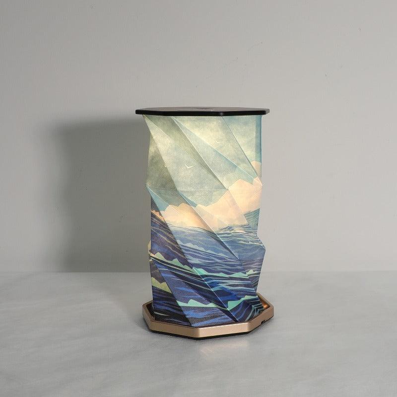 Book light gift Folding ambience rotating lantern creative gift 705325213451 - COCOMELODY
