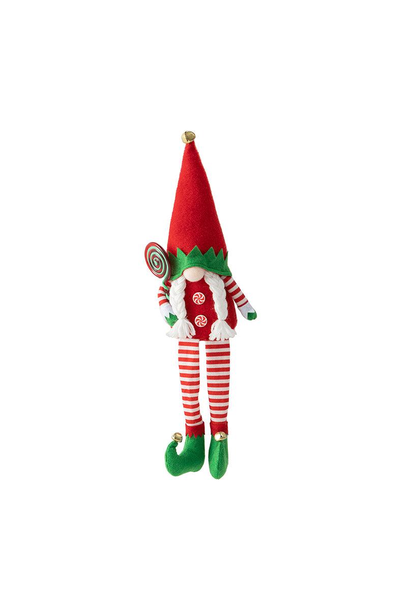 Christmas elf long legs no face doll props decorative scene layout pieces 735602523231