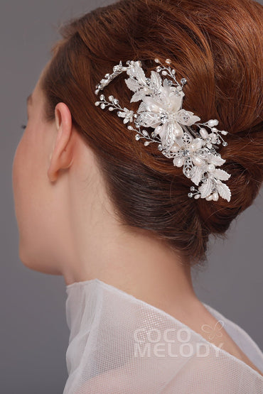 Luxurious Alloy Hairpins with Imitation Pearl AH17041